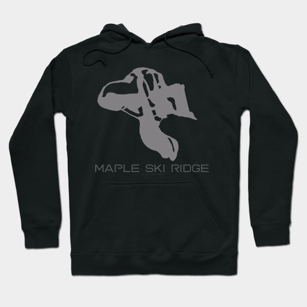 Maple Ridge Resort 3D Hoodie by Mapsynergy